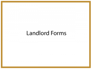 Landlord Forms